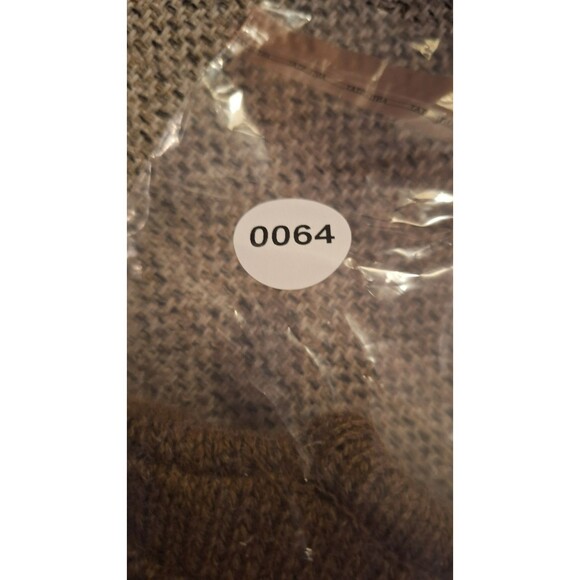 VINTAGE LL Bean Sweater Vest Brown Green 100% Shetland Wool Men's Size Large  42 - Picture 8 of 8